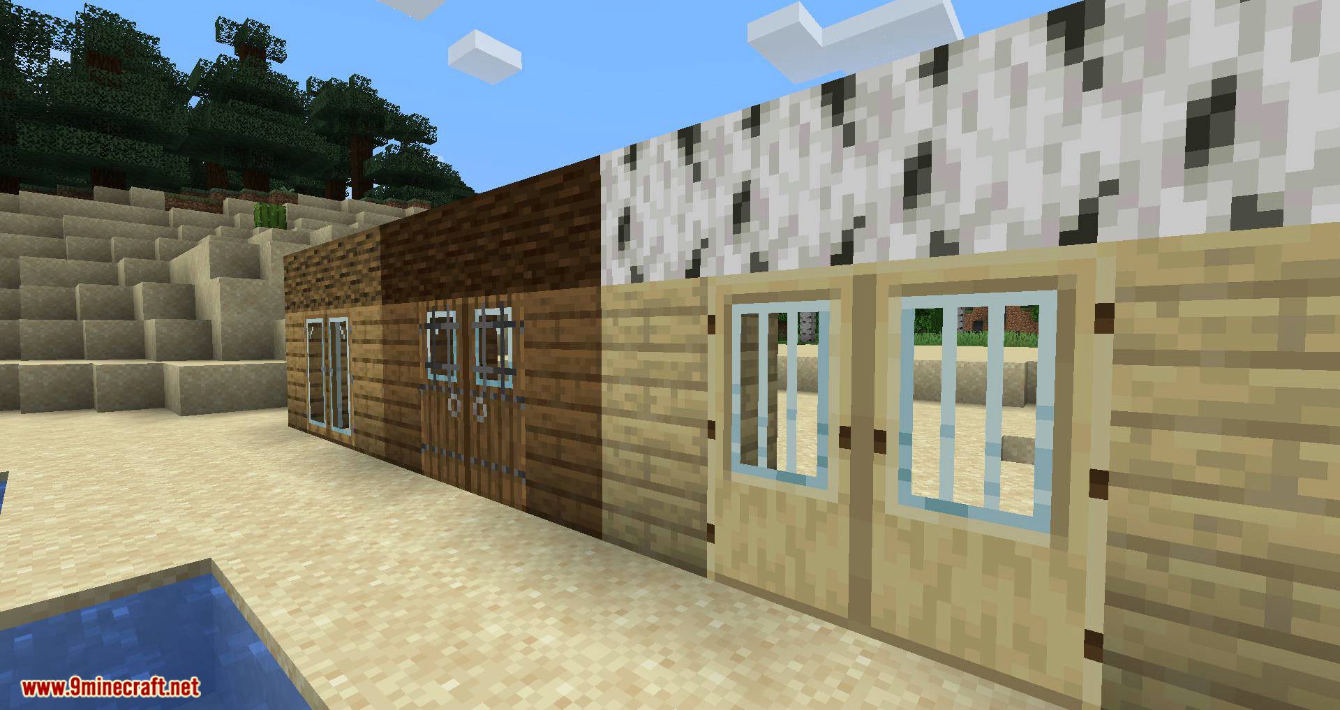 Modern Glass Doors mod for minecraft 04