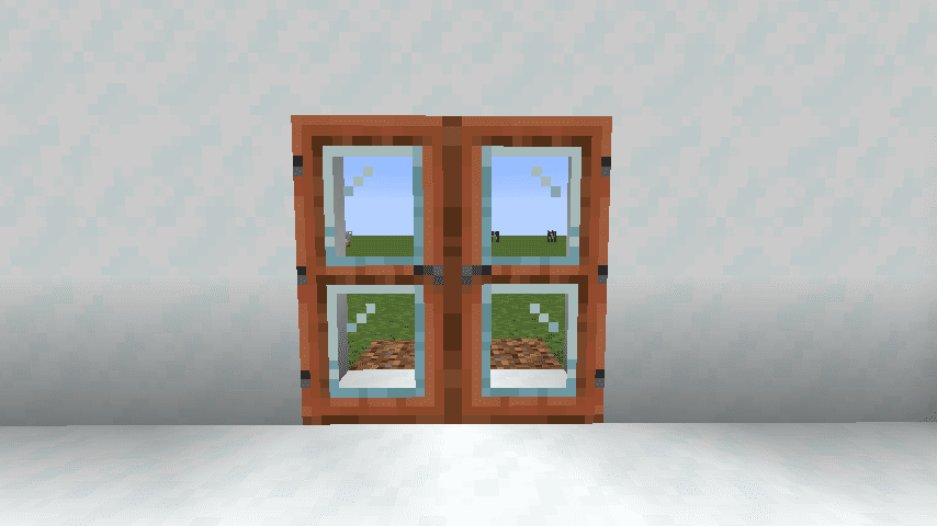 Modern Glass Doors mod for minecraft 21