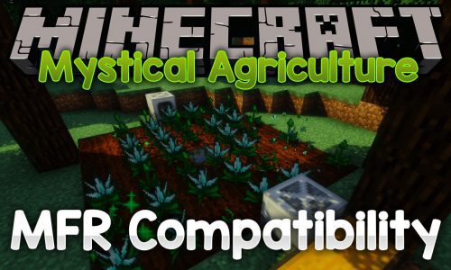 Mystical Agriculture – MFR Compatibility mod for minecraft logo