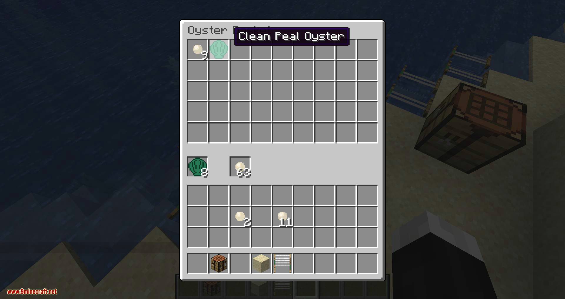 Oysters mod for minecraft 10