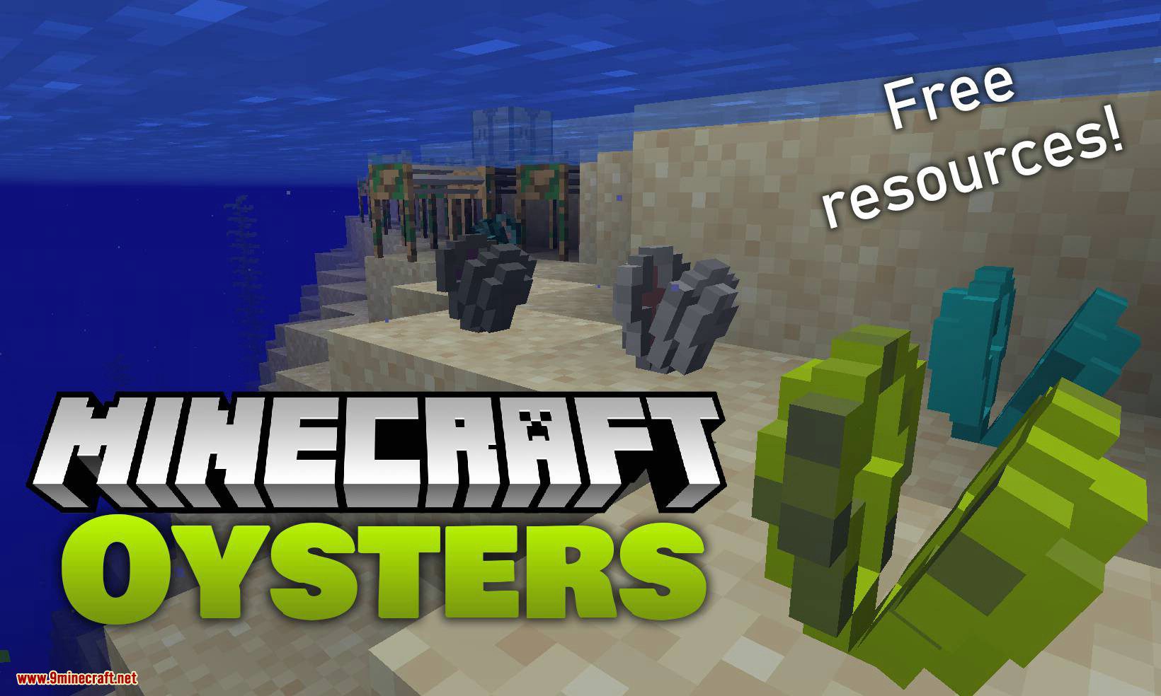 Oysters mod for minecraft logo