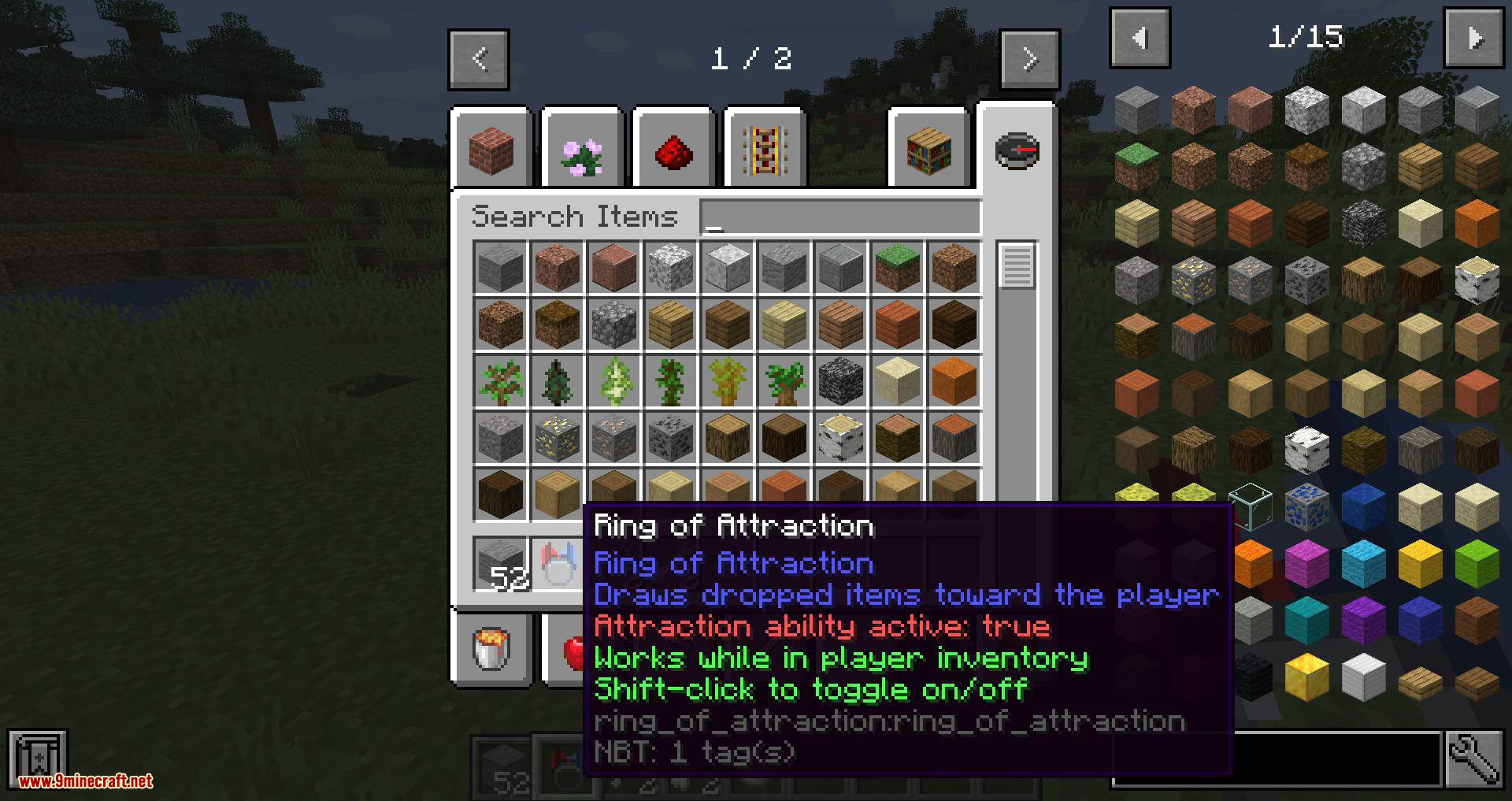 Ring of Attraction mod for minecraft 05