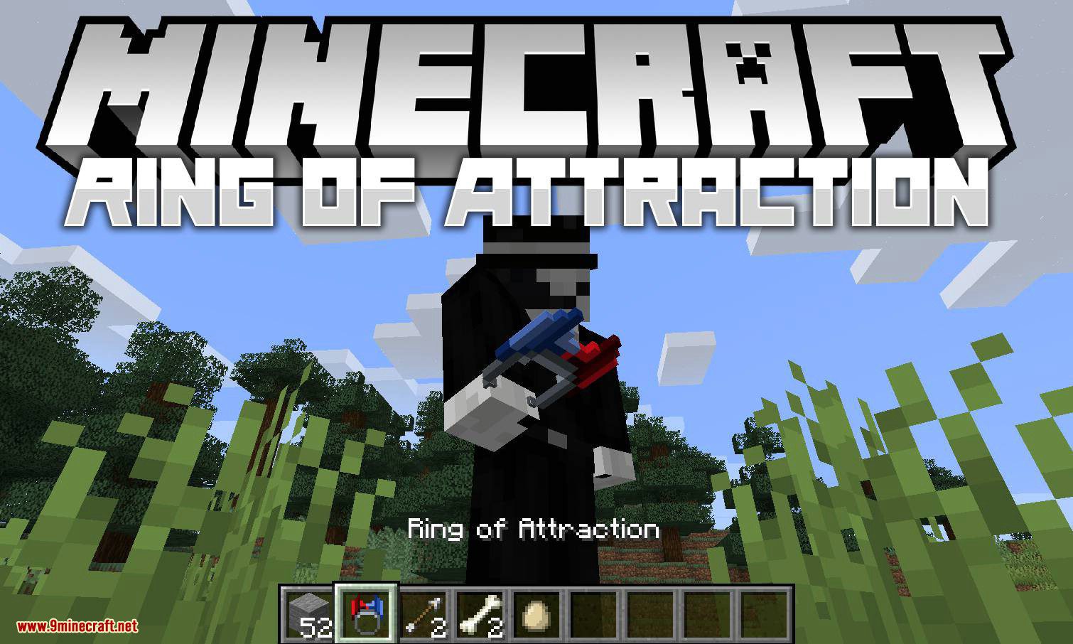 Ring of Attraction mod for minecraft logo