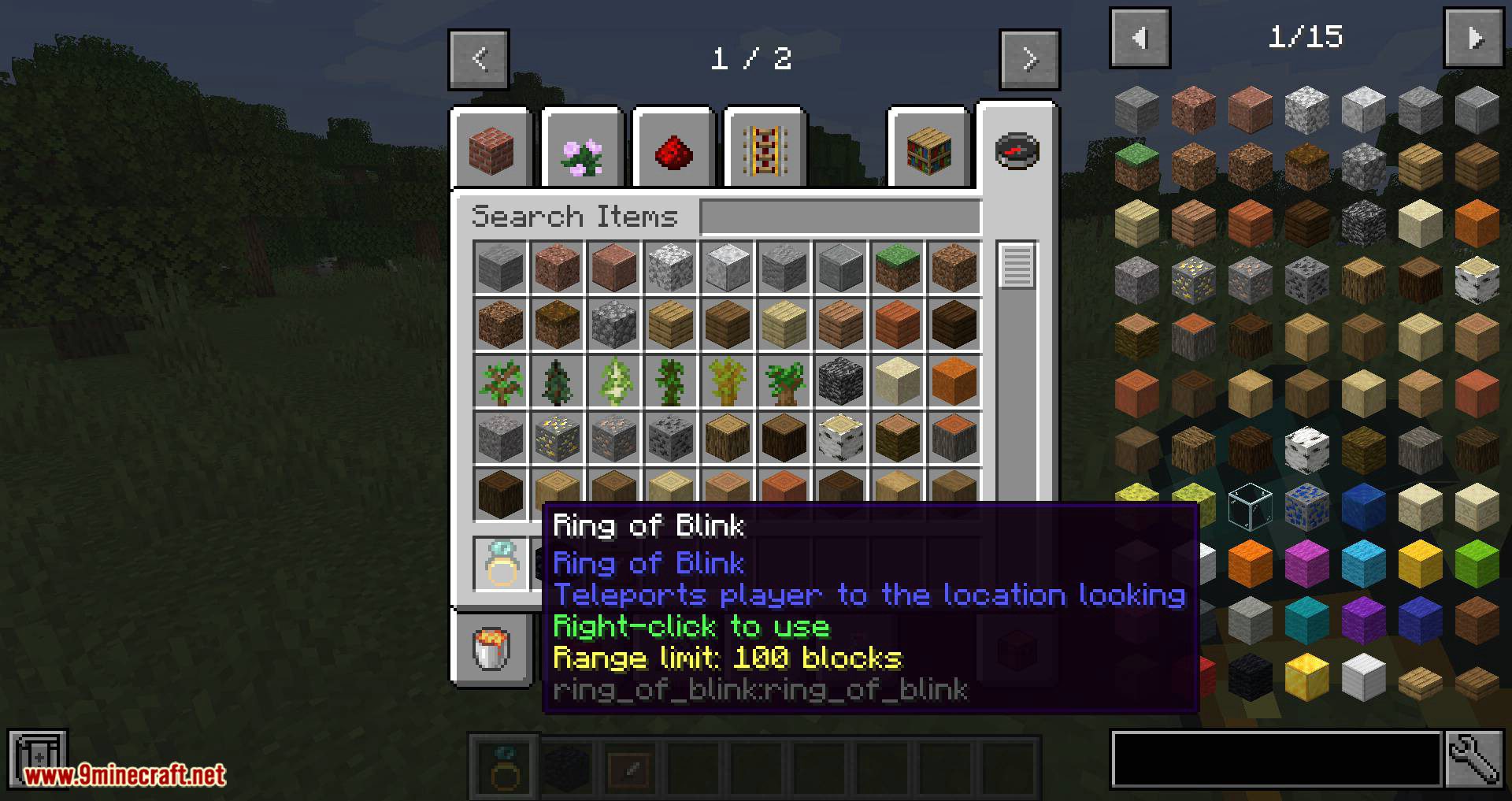 Ring of Blink mod for minecraft 04