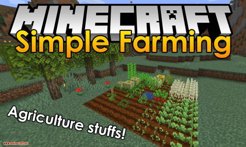 Simple Farming mod for minecraft logo
