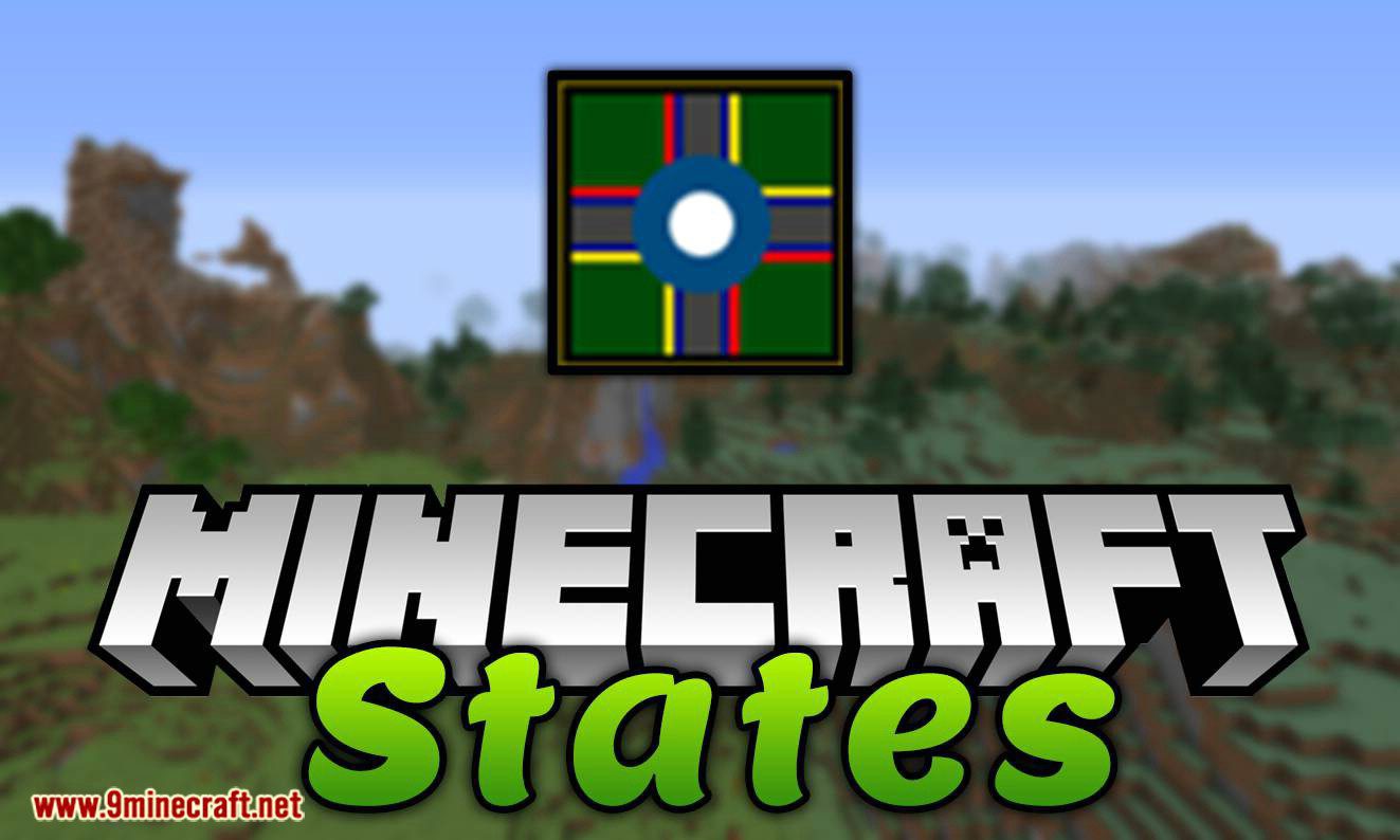 States mod for minecraft logo