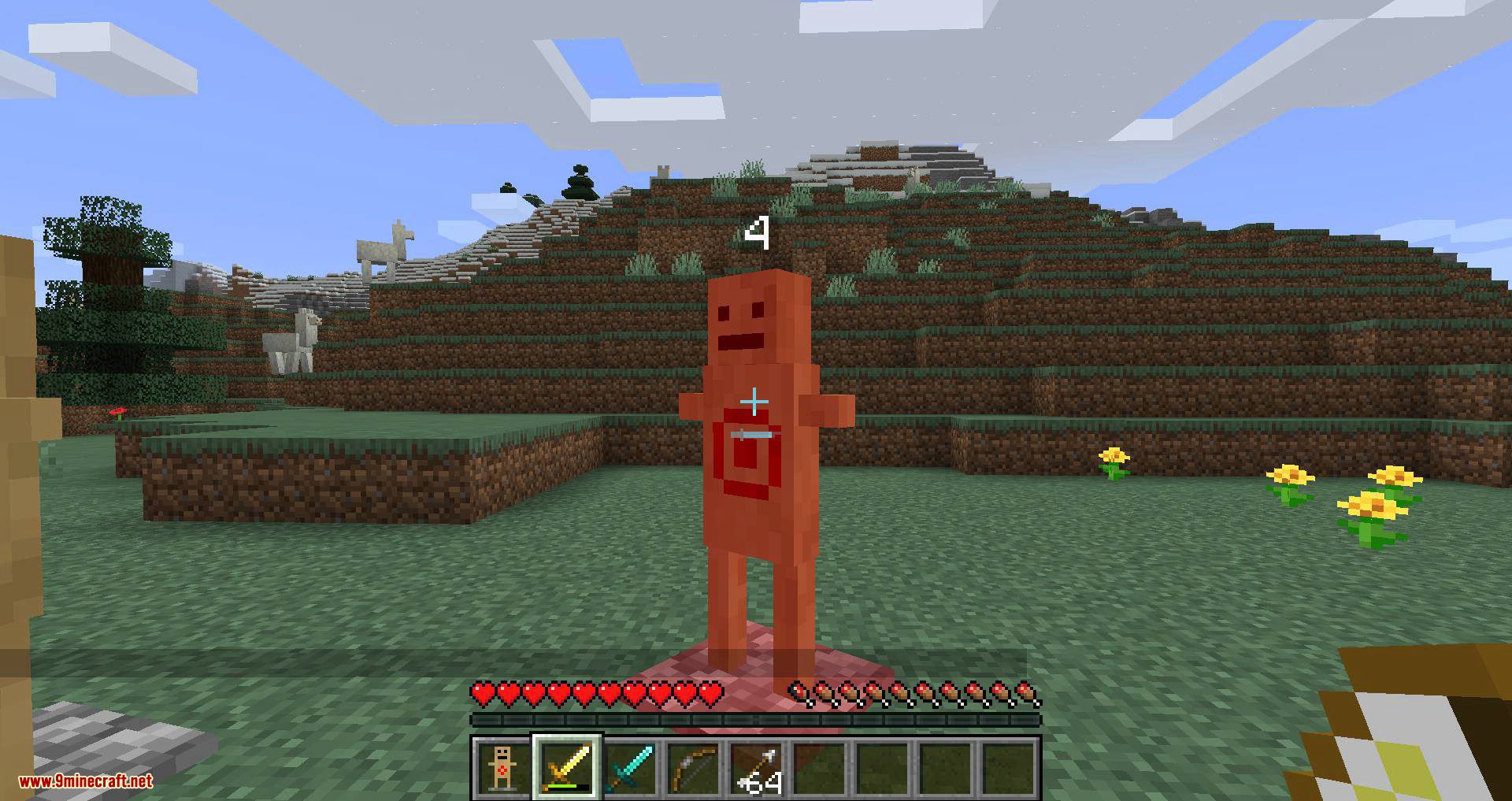 Target Dummy mod for minecraft 02