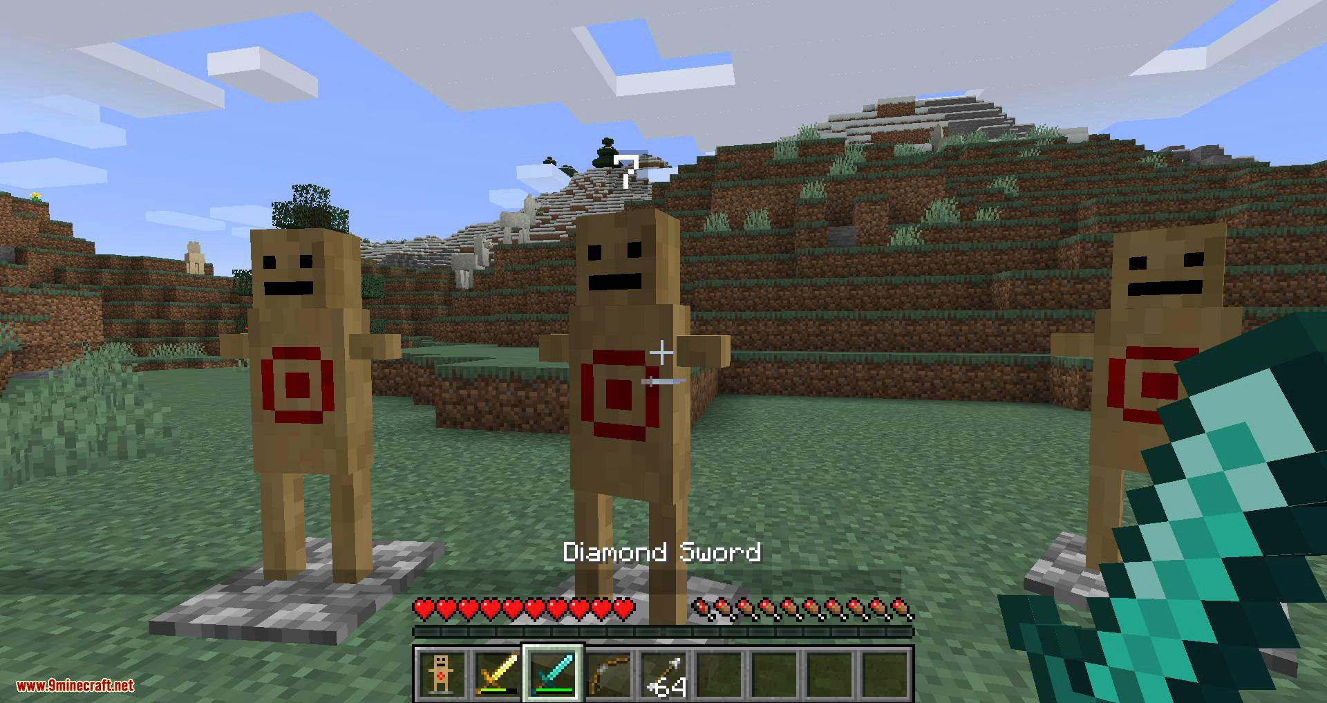 Target Dummy mod for minecraft 03