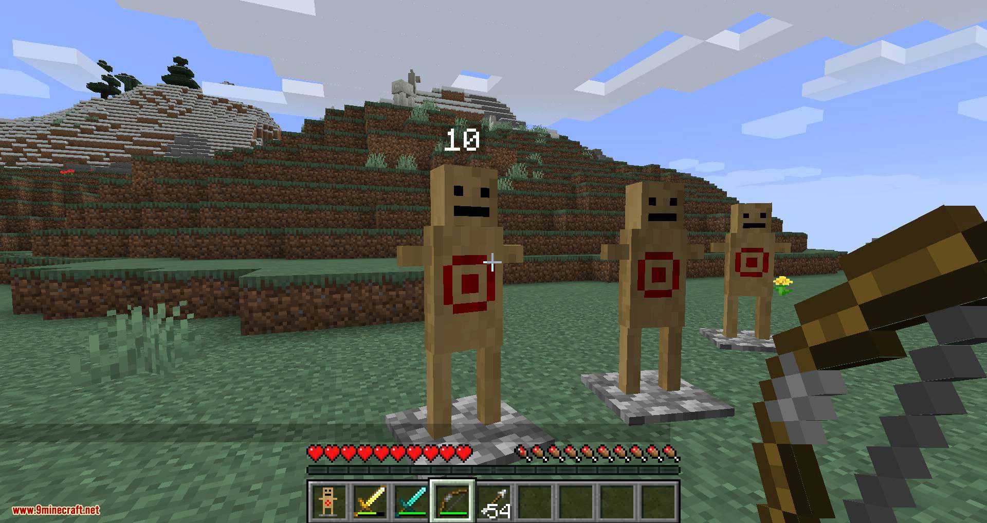 Target Dummy mod for minecraft 04