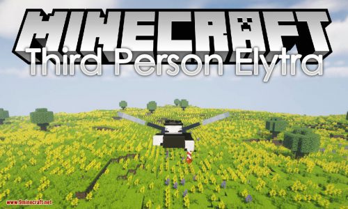 Third Person Elytra mod for minecraft logo