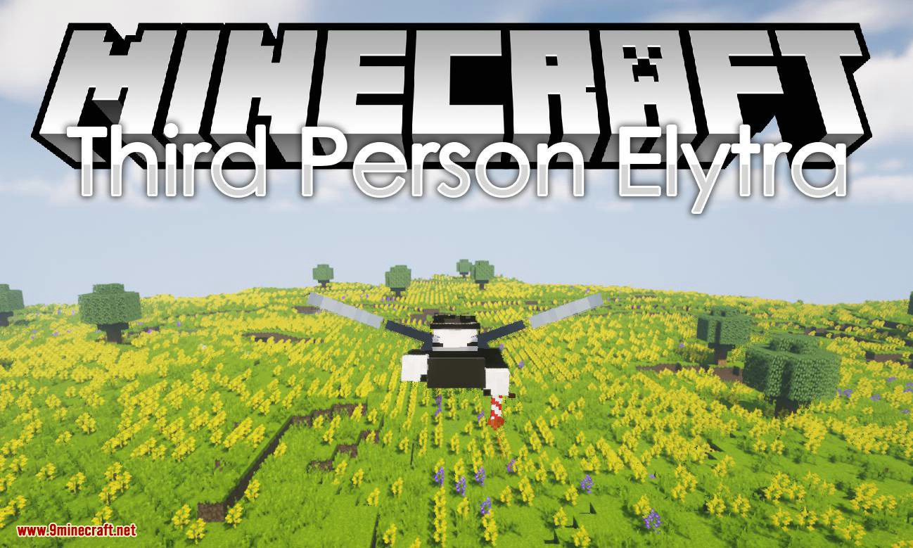 Third Person Elytra mod for minecraft logo