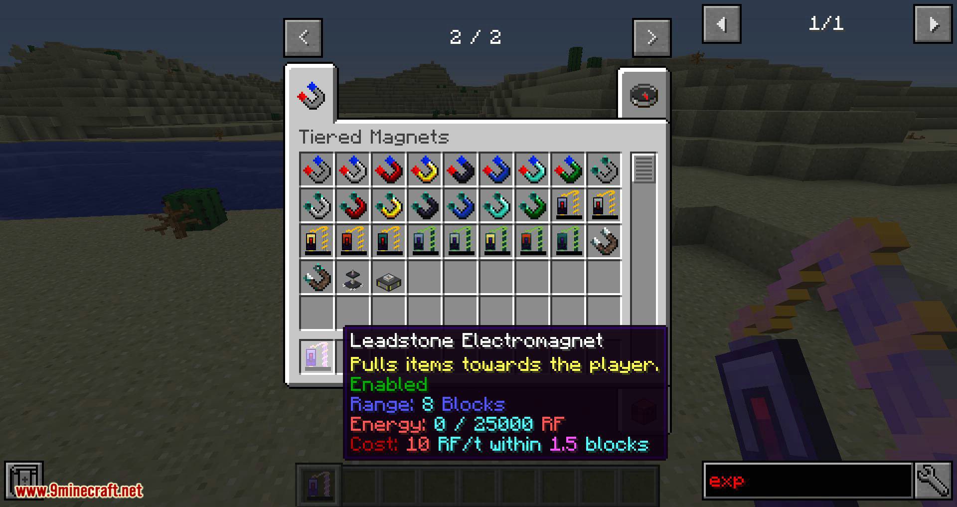 Tiered Magnets mod for minecraft 05