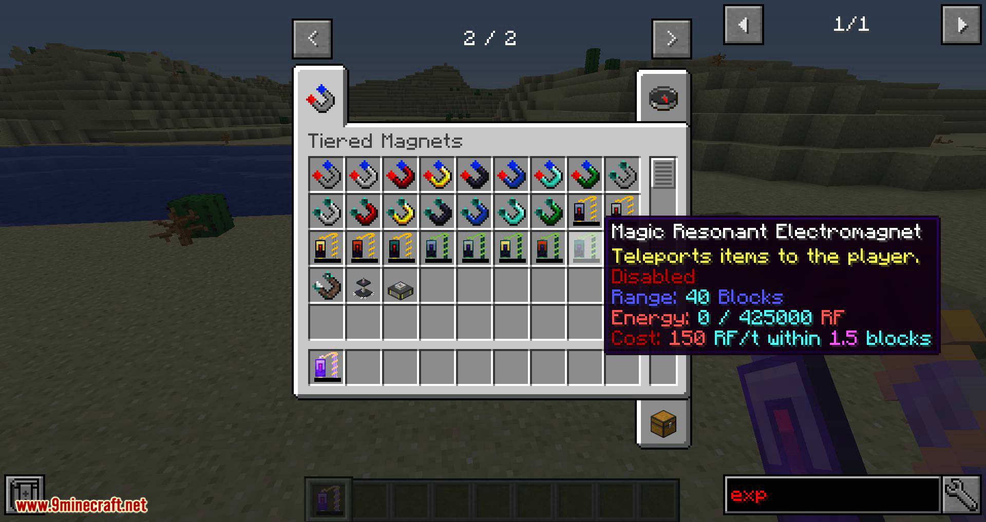 Tiered Magnets mod for minecraft 06