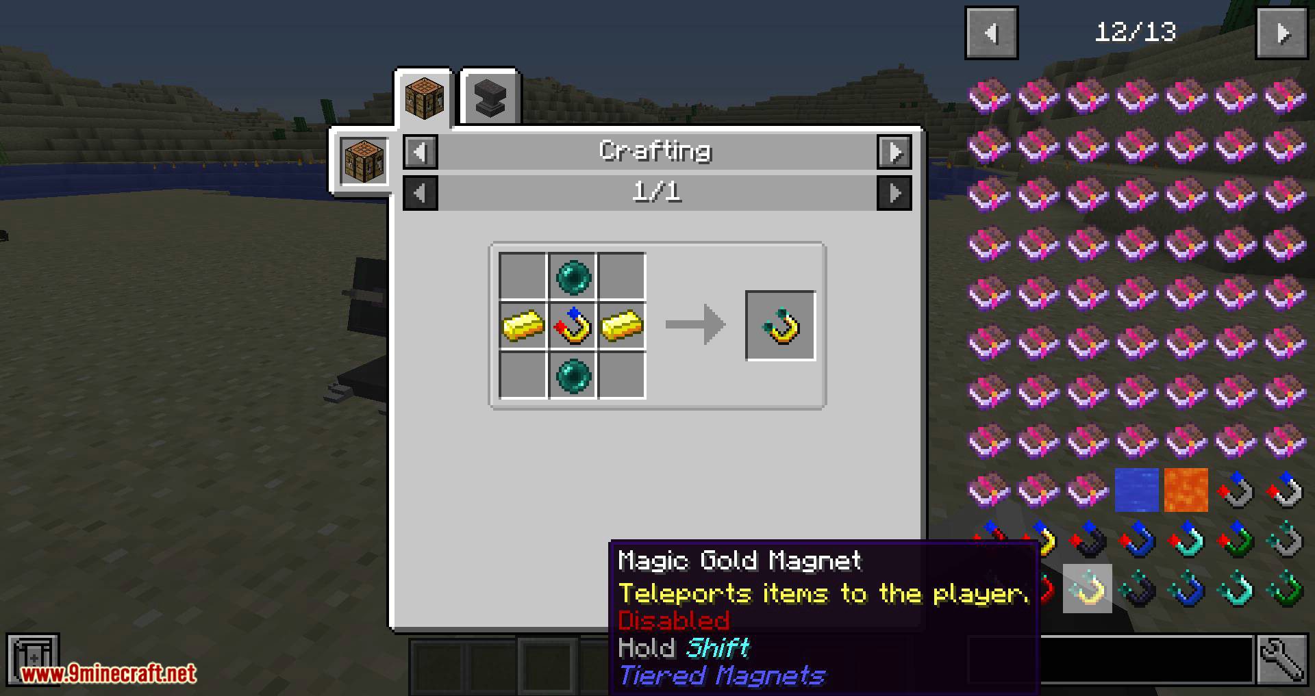 Tiered Magnets mod for minecraft 12