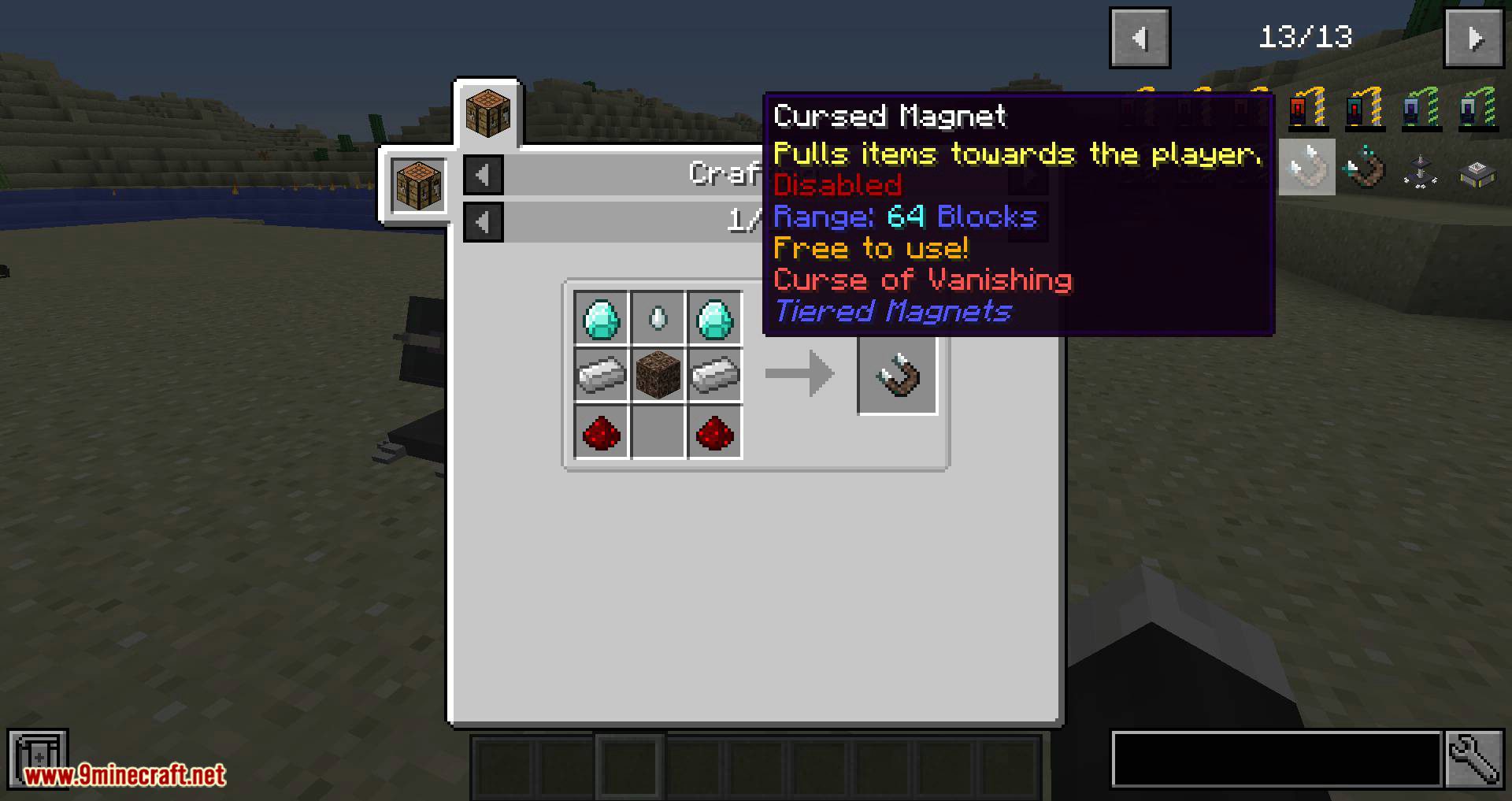Tiered Magnets mod for minecraft 13