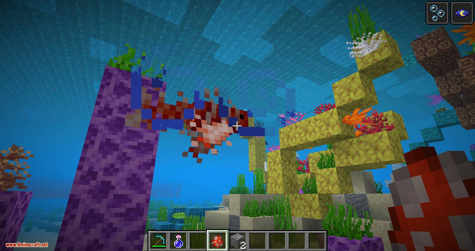 Upgrade Aquatic mod for minecraft 13