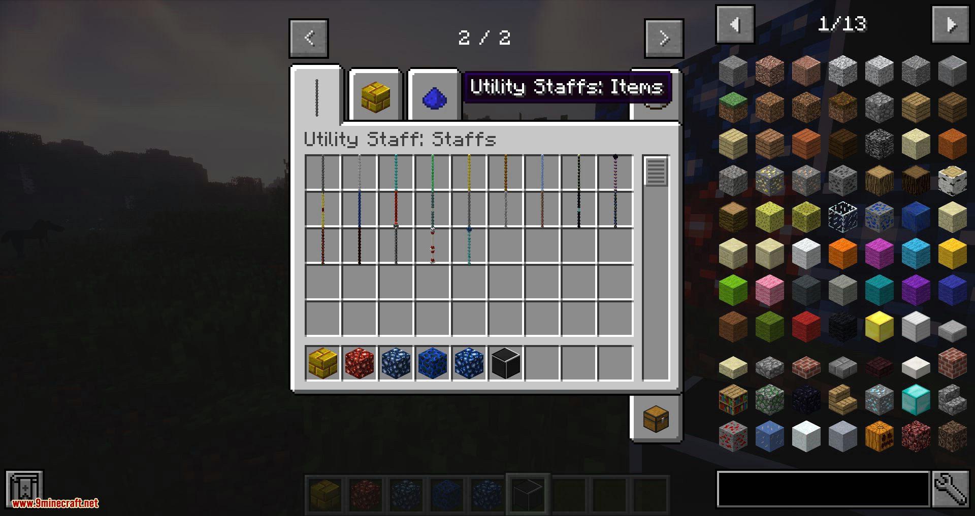 Utility Staffs Mod for minecraft 13