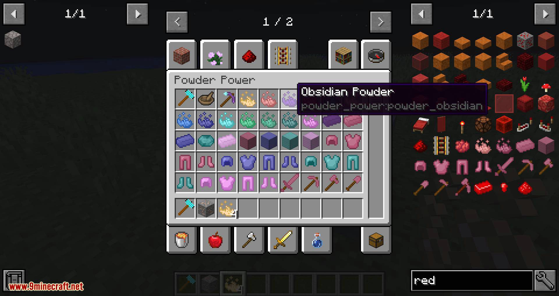 Vanilla Plus Powder Power mod for minecraft 03