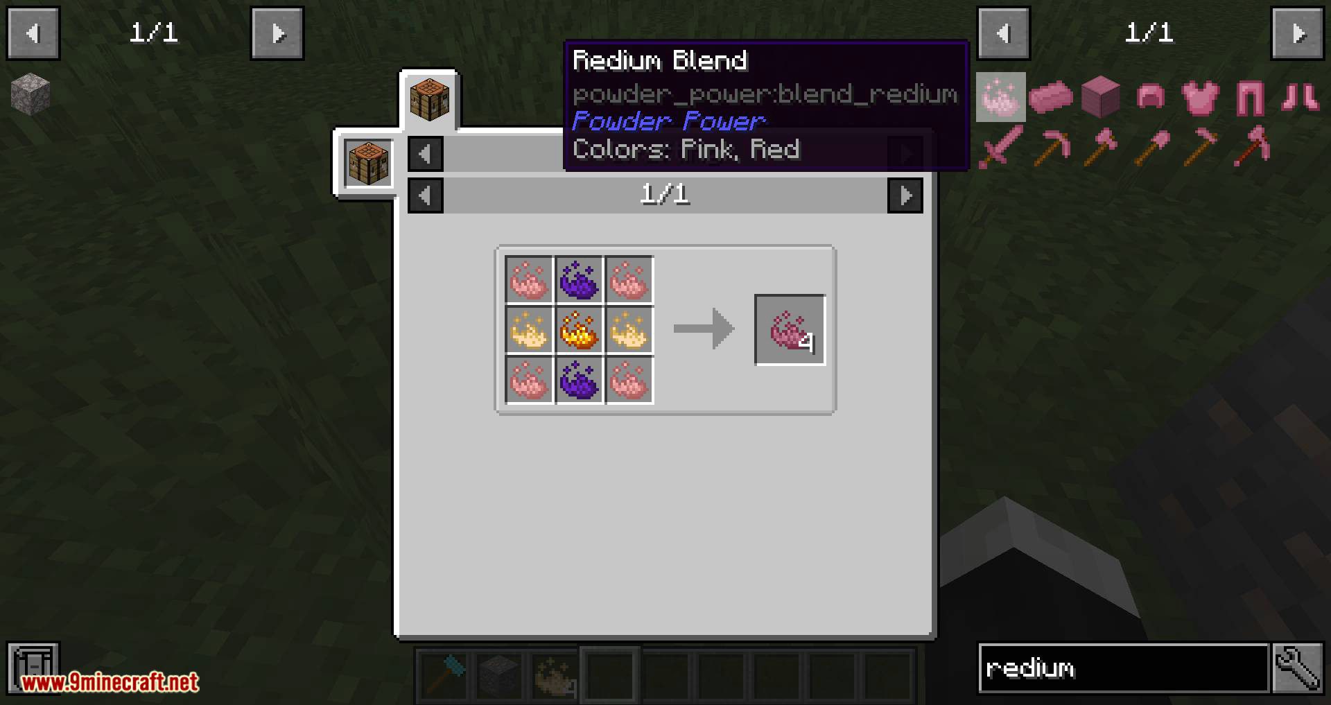 Vanilla Plus Powder Power mod for minecraft 05