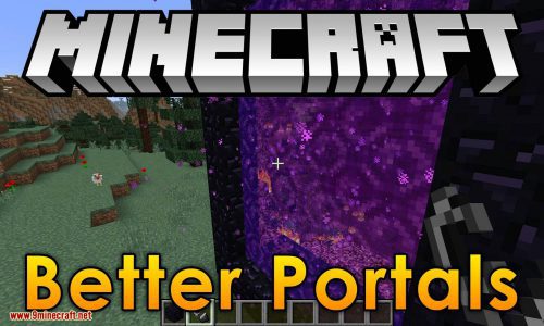 Better Portals mod for minecraft logo