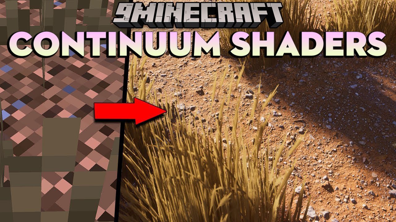 Continuum Shaders Mod (1.20.4, 1.19.2) - Realistic Textures, Ultra Graphics  