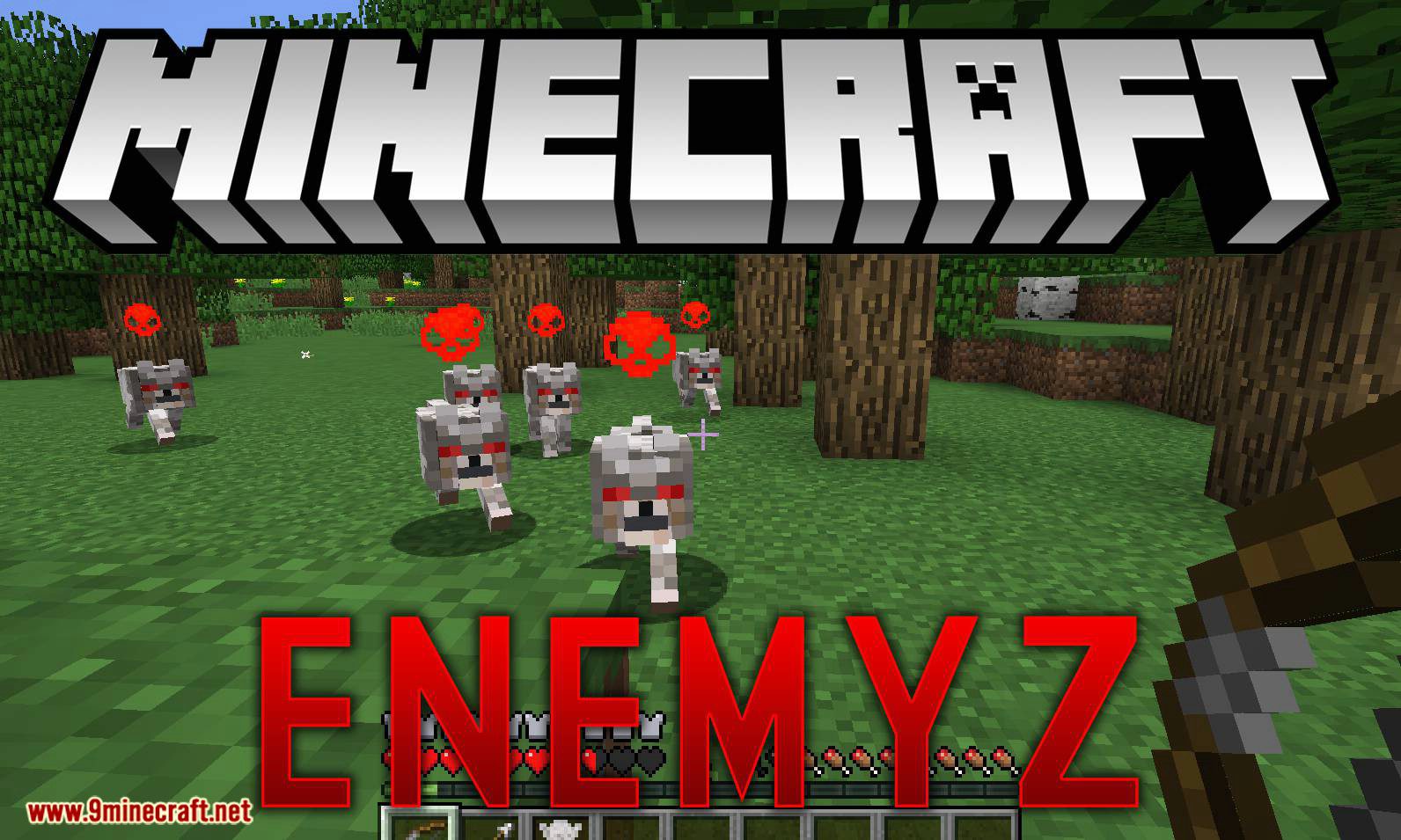 EnemyZ mod for minecraft logo