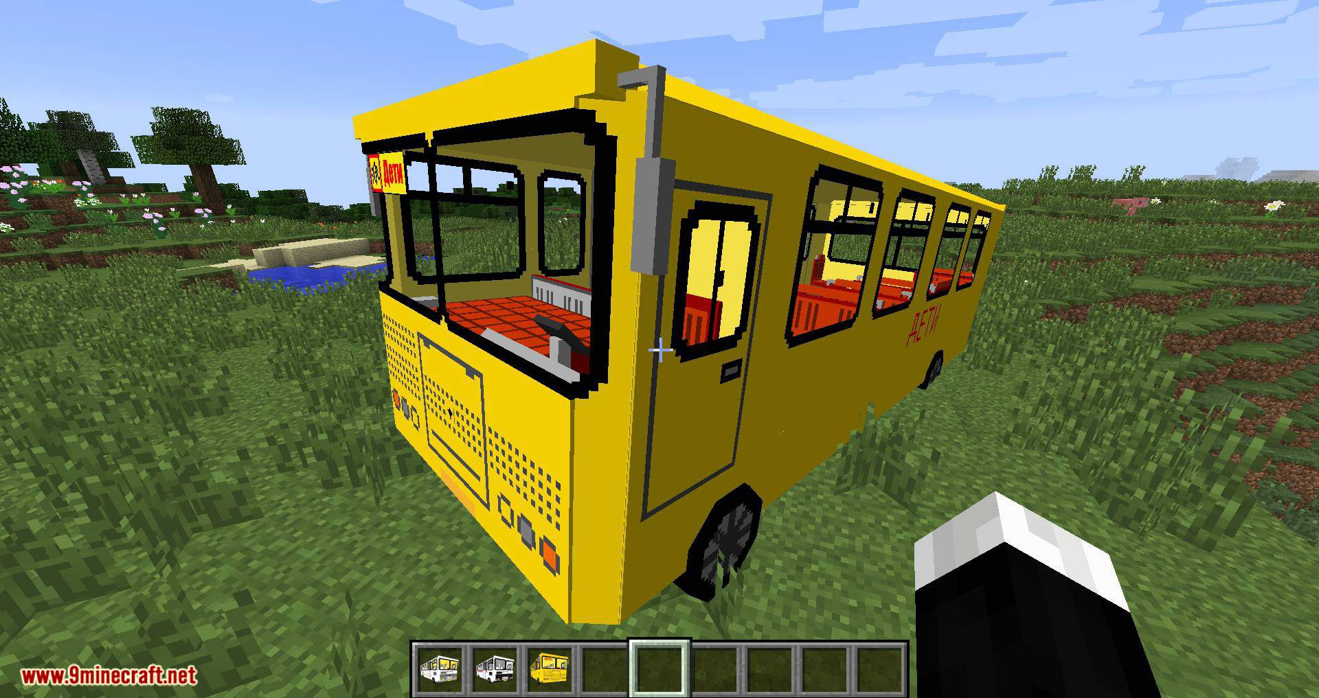 Flan_s Content Pack Bus PAZ mod for minecraft 08