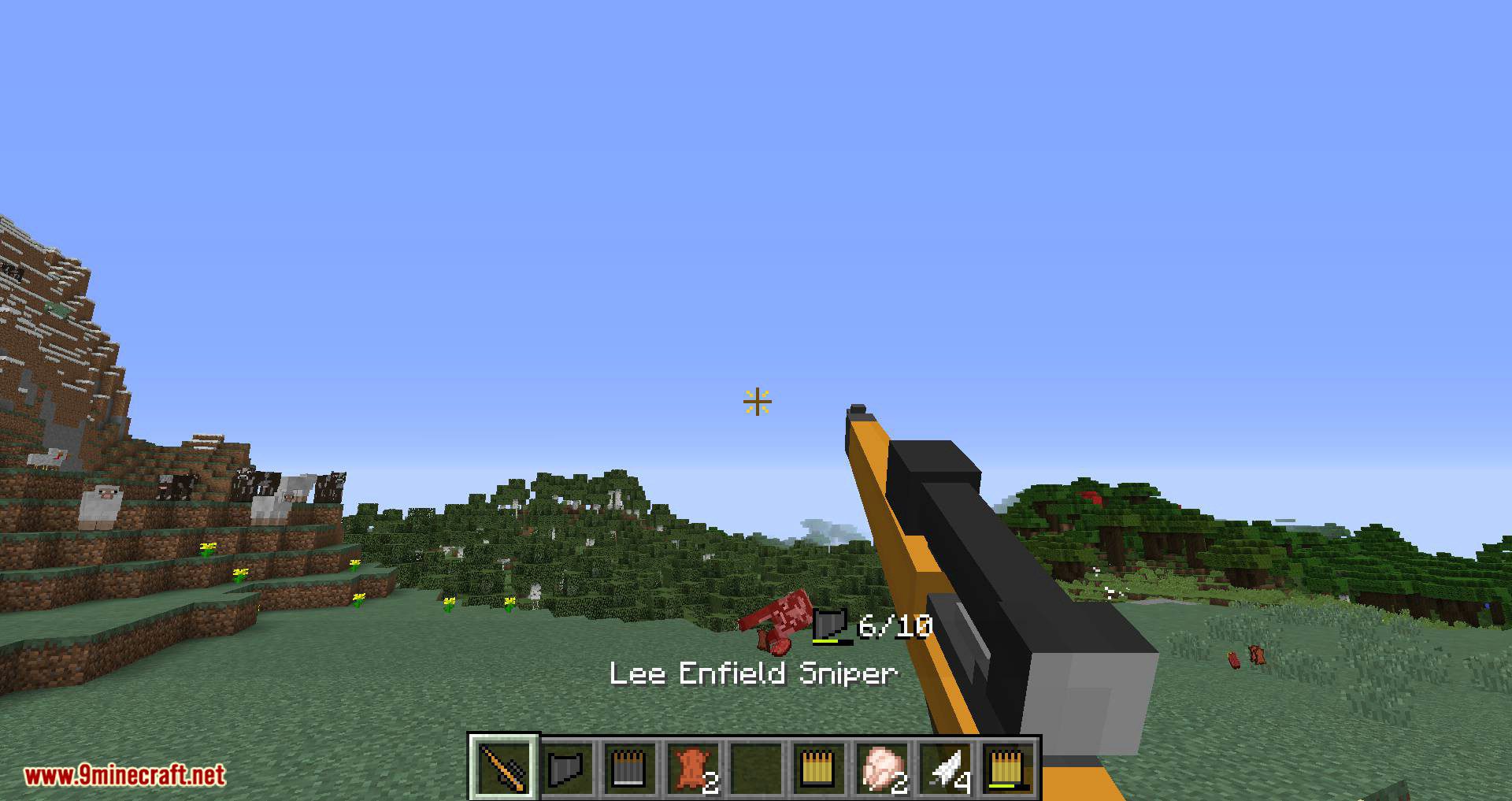 Flan_s Content Pack Call of Duty 2 Bolt-Action Rifles mod for minecraft 10