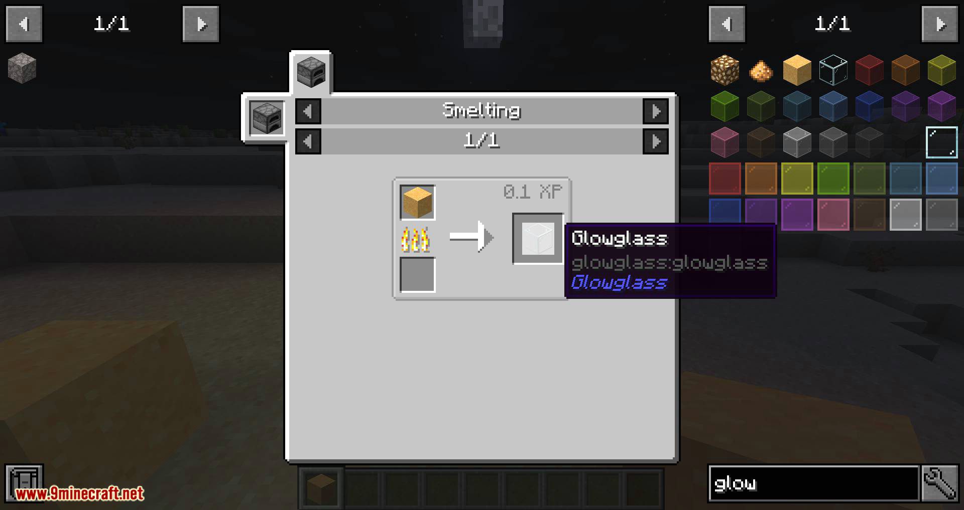 Glowglass mod for minecraft 04