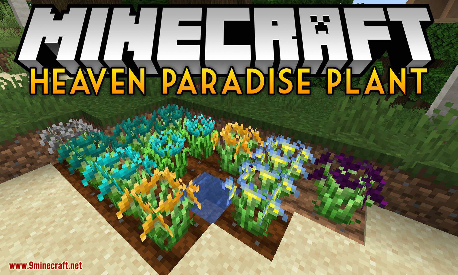 Heaven Paradise Plant mod for minecraft logo