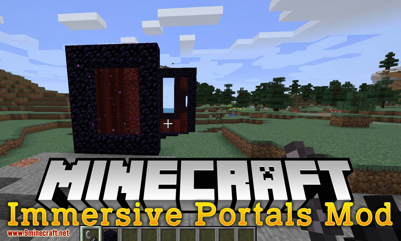 Immersive Portals Mod for minecraft logo