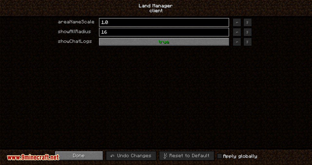 Land Manager mod for minecraft 04