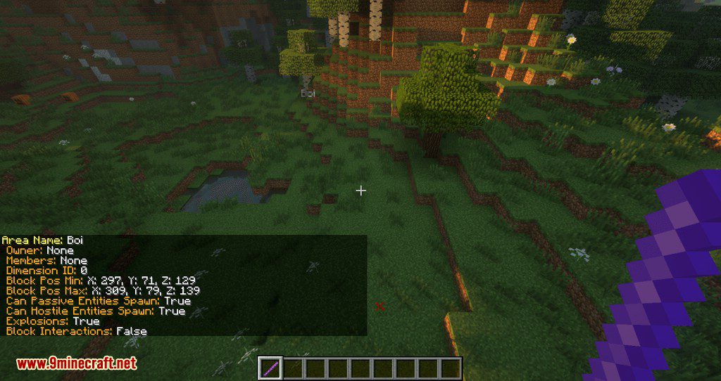 Land Manager mod for minecraft 10