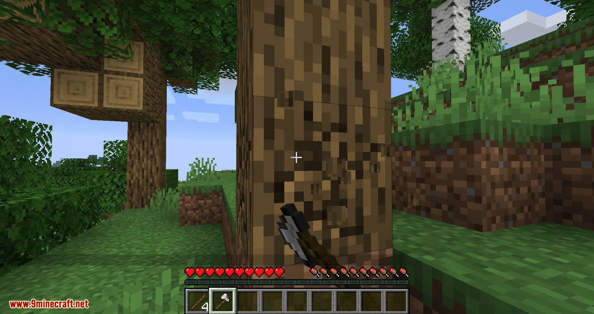 Leaf Decay mod for minecraft 03