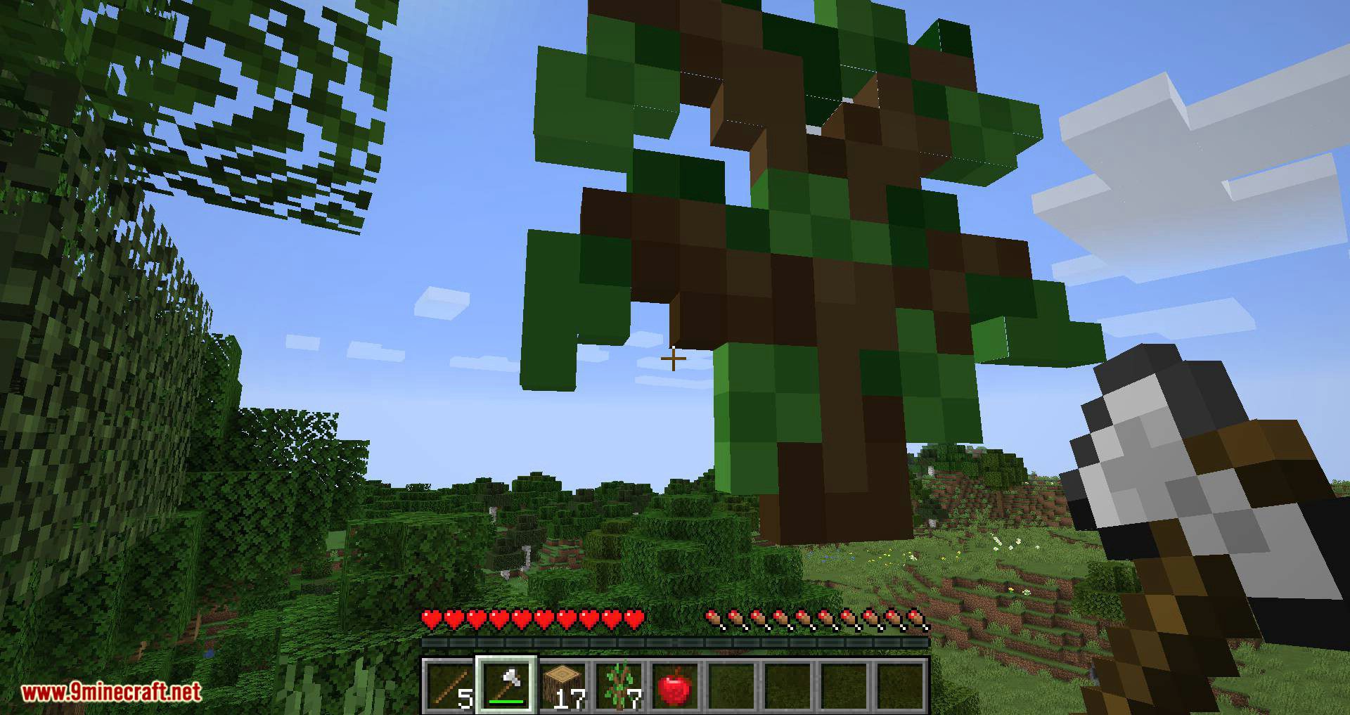 Leaf Decay mod for minecraft 06