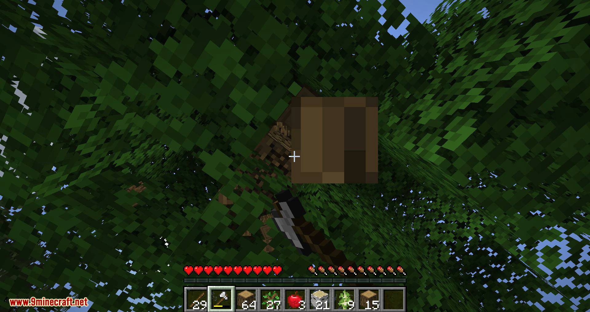 Leaf Decay mod for minecraft 10