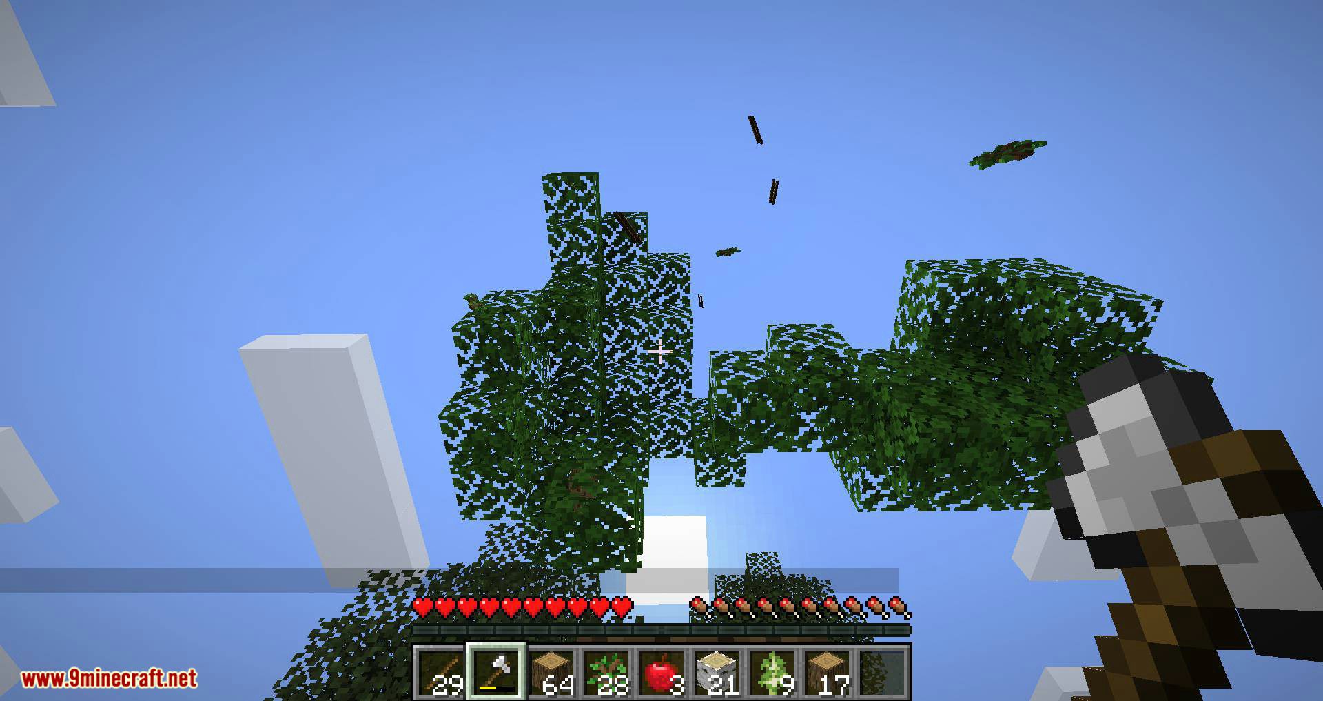 Leaf Decay mod for minecraft 11