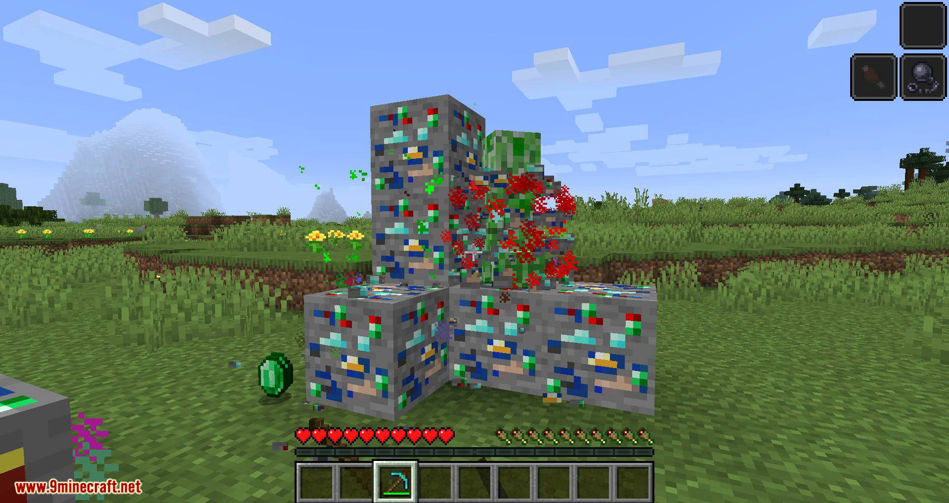 Lucky Ores mod for minecraft 04