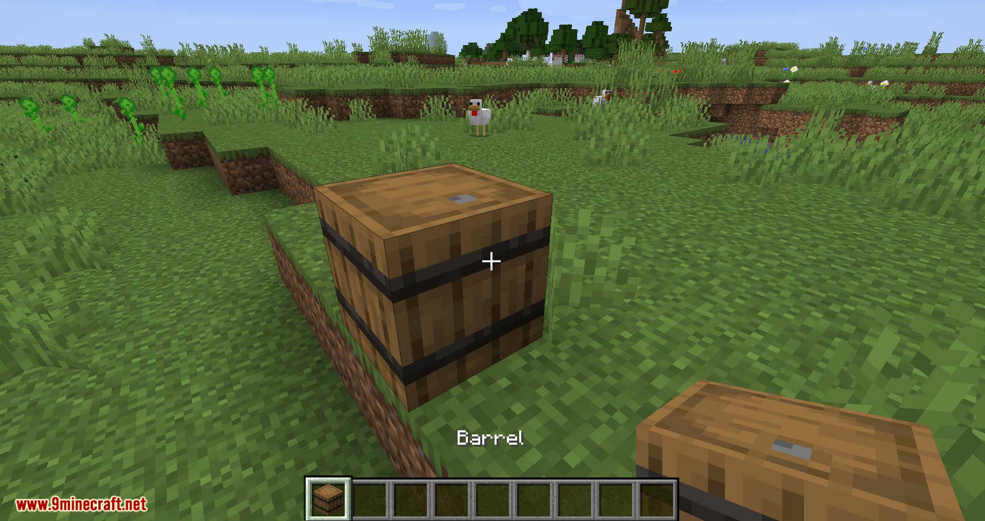 Metal Barrels mod for minecraft 01