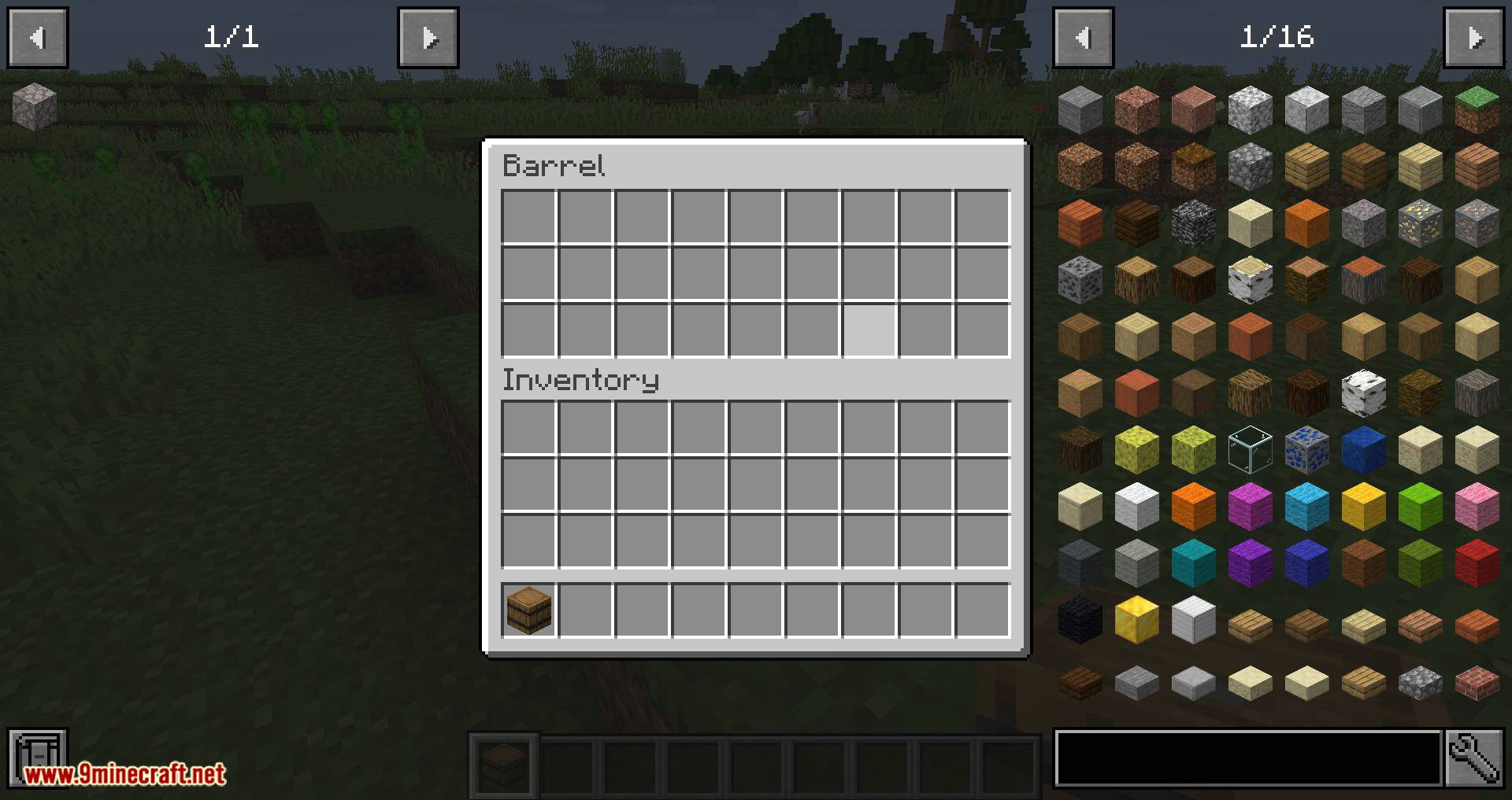 Metal Barrels mod for minecraft 02