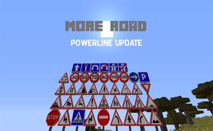 More Road mod for minecraft 21