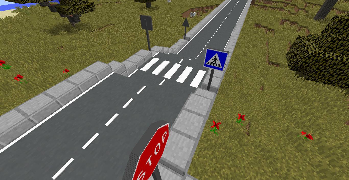 More Road mod for minecraft 22