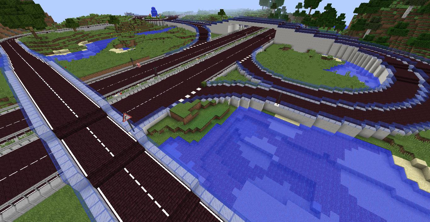 More Road mod for minecraft 24