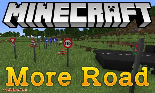 More Road mod for minecraft logo