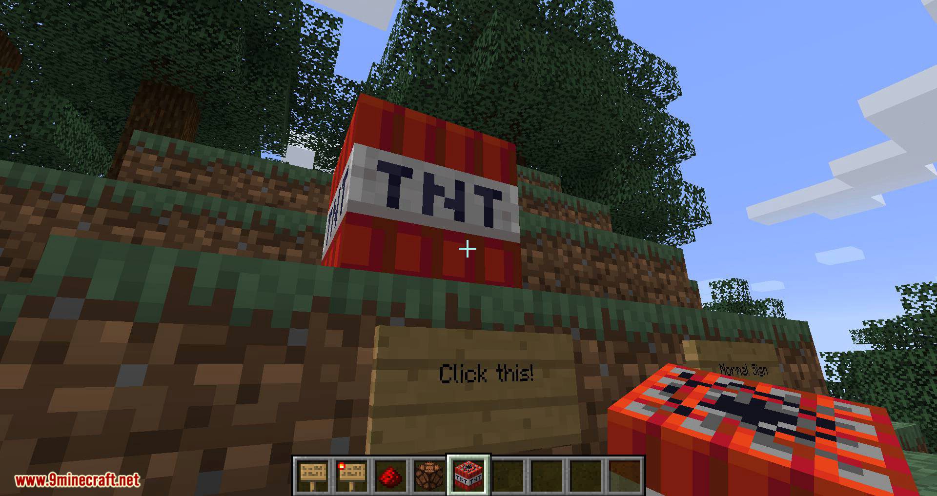 Sign Buttons mod for minecraft 05
