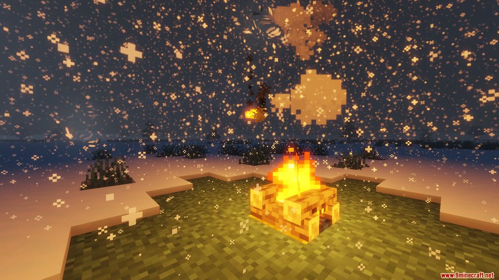 Snowy Log Cabin Map Screenshots (7)