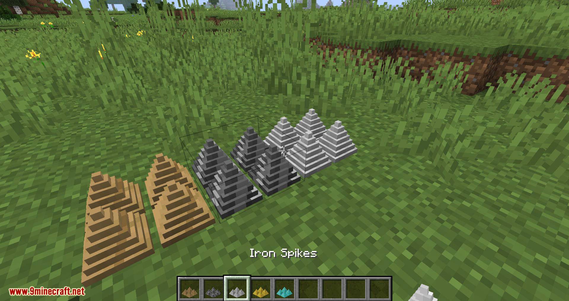 Spike Traps mod for minecraft 02