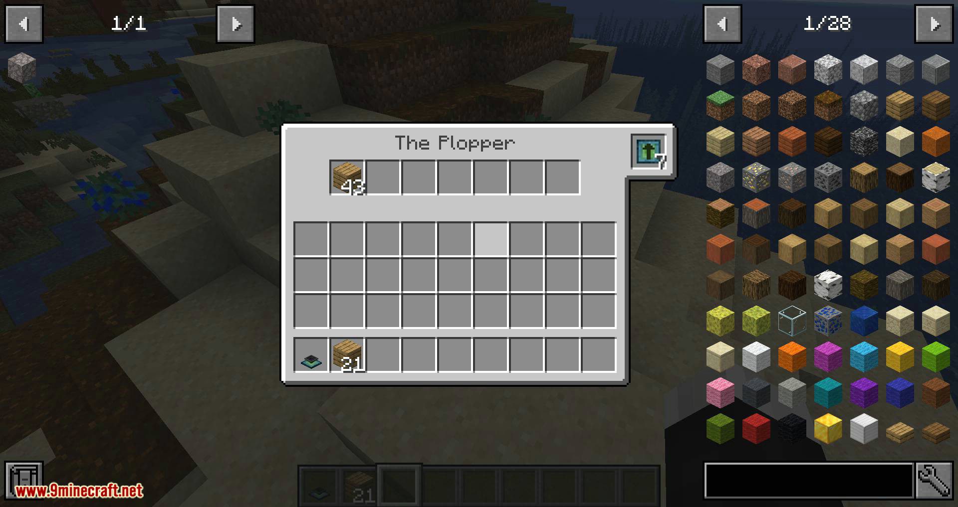 The Plopper mod for minecraft 07