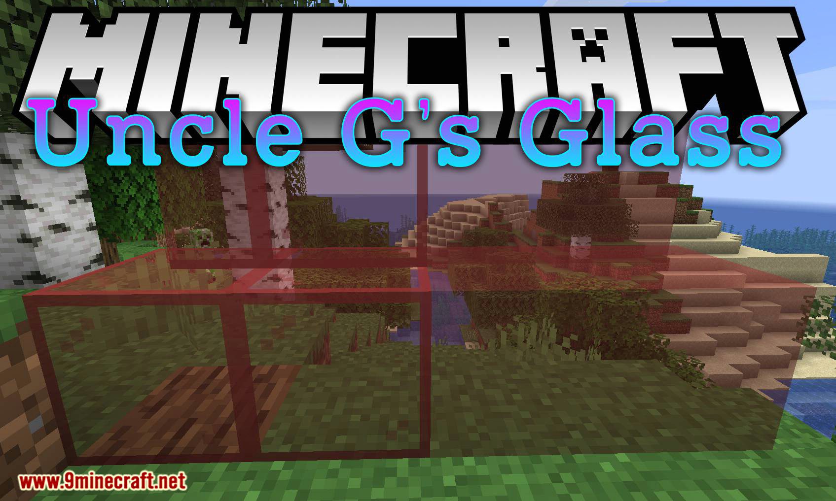 Uncle G_s Glass mod for minecraft logo