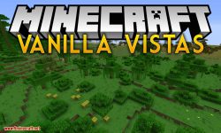 Vanilla Vistas mod for minecraft logo
